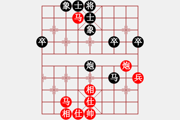 象棋棋譜圖片：2022.8.31.5五分鐘后負拐角馬 - 步數(shù)：70 