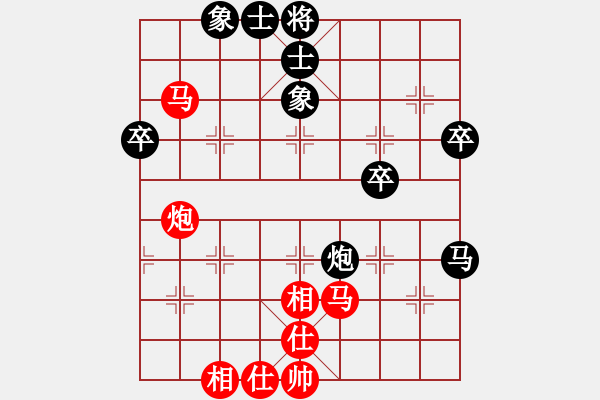 象棋棋譜圖片：2022.8.31.5五分鐘后負拐角馬 - 步數(shù)：80 