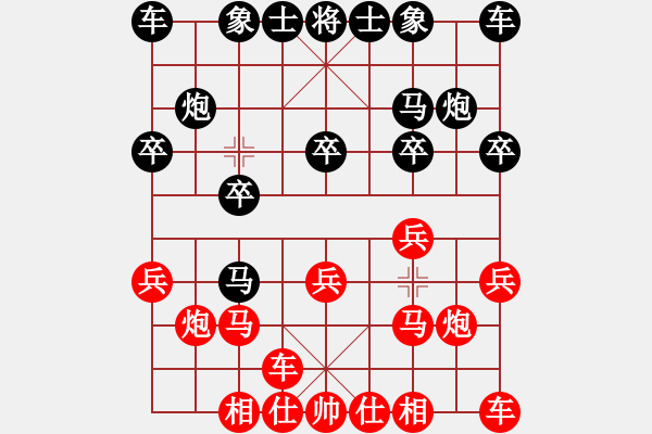 象棋棋譜圖片：臺風0201勝臺風0101 - 步數(shù)：10 