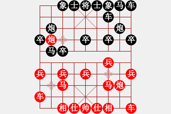 象棋棋譜圖片：湖北 程詩(shī)斌 負(fù) 揭陽(yáng) 林楚強(qiáng) - 步數(shù)：10 