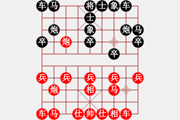 象棋棋譜圖片：zombx(9段)-和-一劍驚虹(人王) - 步數：10 