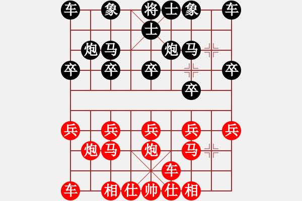 象棋棋譜圖片：天天棋王海選賽太守棋狂先勝業(yè)五幸福老頭 - 步數(shù)：10 