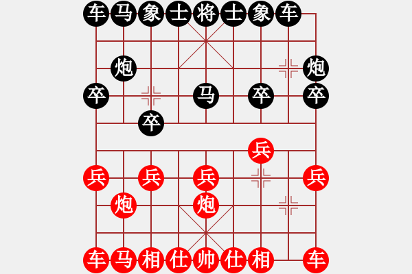 象棋棋譜圖片：人機(jī)對(duì)戰(zhàn) 2024-4-12 19:19 - 步數(shù)：10 