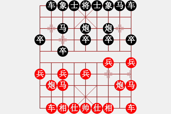 象棋棋譜圖片：詩雅(9段)-勝-棋童二(月將) - 步數(shù)：10 