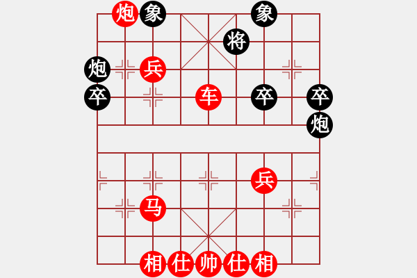 象棋棋譜圖片：河東棋士(4段)-勝-hjklgfdsa(1段) - 步數(shù)：53 