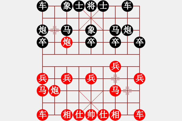 象棋棋譜圖片：13手金鉤炮速勝傾覆流年：快馬加鞭 臥槽捉將 - 步數(shù)：10 