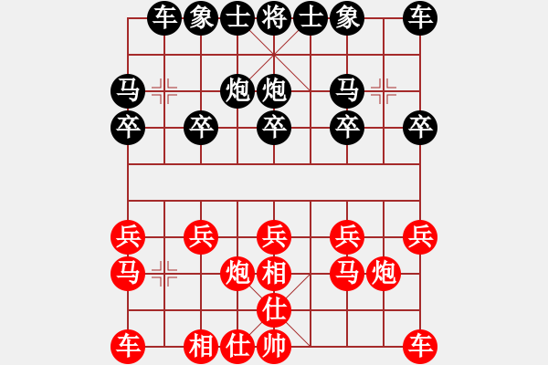 象棋棋譜圖片：仁智勇[-] -VS- 低調(diào)華麗[503372658] - 步數(shù)：10 