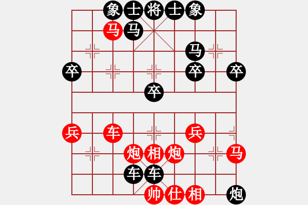 象棋棋譜圖片：2022.9.6.5五分鐘后勝拐角馬 - 步數(shù)：36 