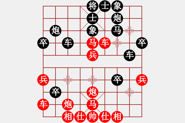 象棋棋譜圖片：老毛子(9舵)-勝-九龍劍(9舵) - 步數(shù)：40 