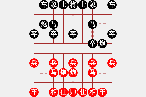 象棋棋譜圖片：淺唱悲歌(4段)-負(fù)-解牛(6段) - 步數(shù)：10 