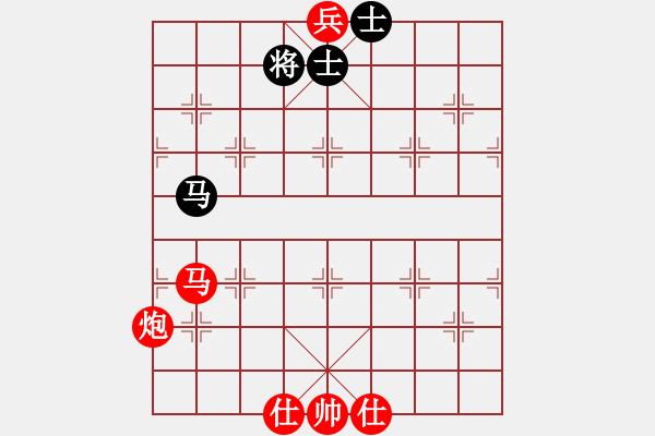 象棋棋譜圖片：騰訊QQ象棋対局千里共嬋娟[41778075]先勝三哥[1653504812]2017·8·29 - 步數(shù)：200 