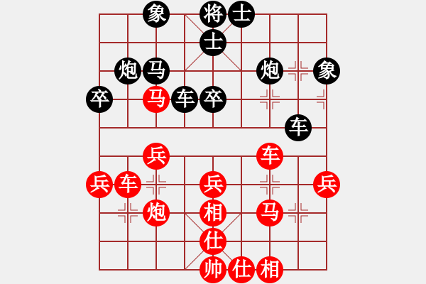 象棋棋譜圖片：線性空間(2段)-勝-和棋社會(huì)(3段) - 步數(shù)：40 