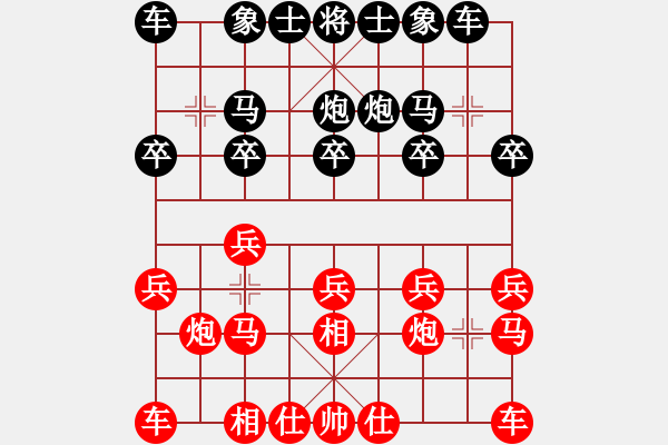 象棋棋譜圖片：松遼劍俠(8段)-和-jllyg(1段) - 步數(shù)：10 