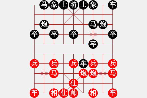 象棋棋譜圖片：3083232(都尉) 勝 3895421(草民) - 步數(shù)：10 