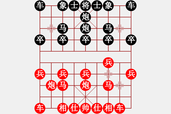 象棋棋譜圖片：蘭蘭[38059597] -VS- 山高路遠(yuǎn)[276133282] - 步數(shù)：10 