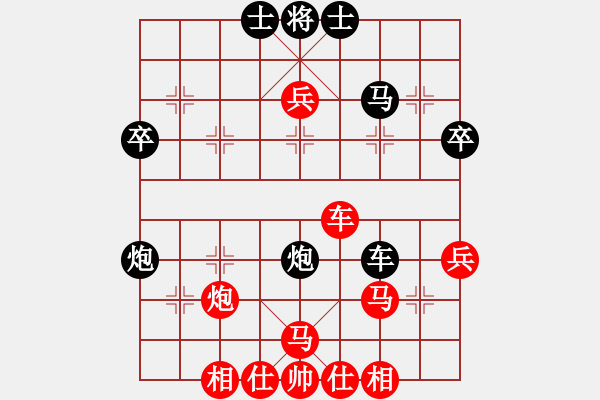 象棋棋譜圖片：bbboy002(9級)-勝-襄陽棋霸(4段) - 步數(shù)：50 