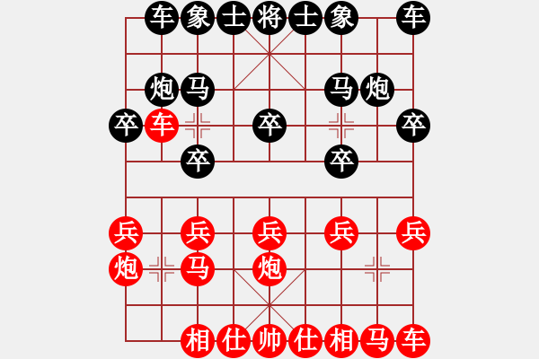 象棋棋譜圖片：左馬盤河狂(風魔)-負-守望婷婷久(9星) - 步數(shù)：10 