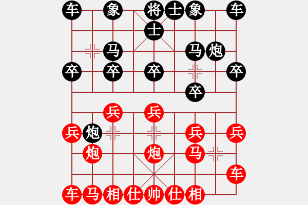 象棋棋譜圖片：太尉斗魚直播間太守棋狂先勝斫曹牛娃業(yè)8-1 - 步數(shù)：10 