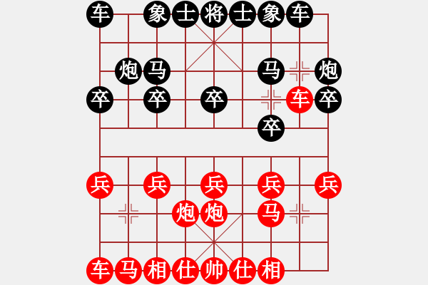 象棋棋譜圖片：胡建安 先負 馬鳴祥 - 步數(shù)：10 