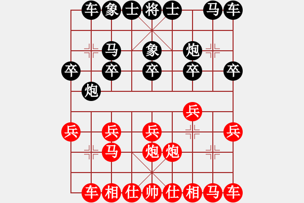 象棋棋譜圖片：阿德樹五(8段)-勝-花拳繡腿(8段) - 步數(shù)：10 