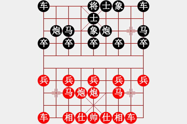 象棋棋譜圖片：東方先勝黎明 - 步數(shù)：10 