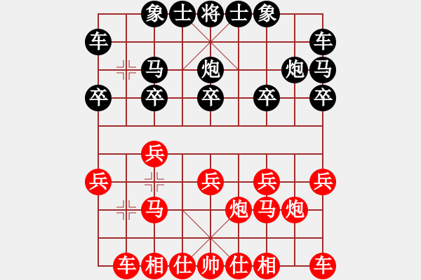 象棋棋譜圖片：天兵飛劍(電神)-勝-湘鋼小周(天罡) - 步數(shù)：10 