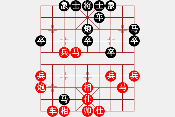 象棋棋譜圖片：鹿鳴酒家(3段)-負(fù)-經(jīng)常輸棋(4段) - 步數(shù)：40 