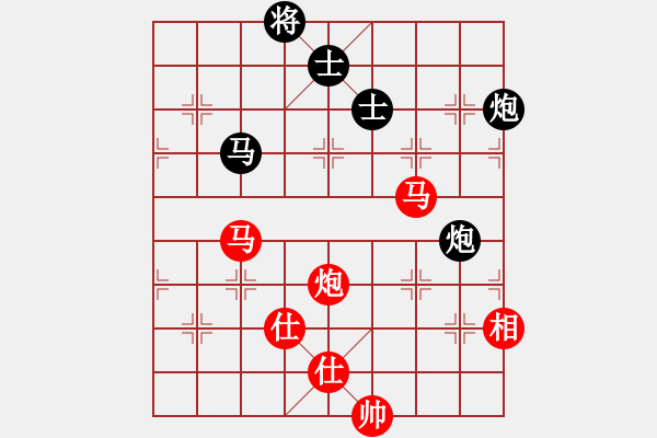 象棋棋譜圖片：6100局 C01-中炮七路馬對屏風(fēng)馬-天天AI選手 紅先和 小蟲引擎23層 - 步數(shù)：100 