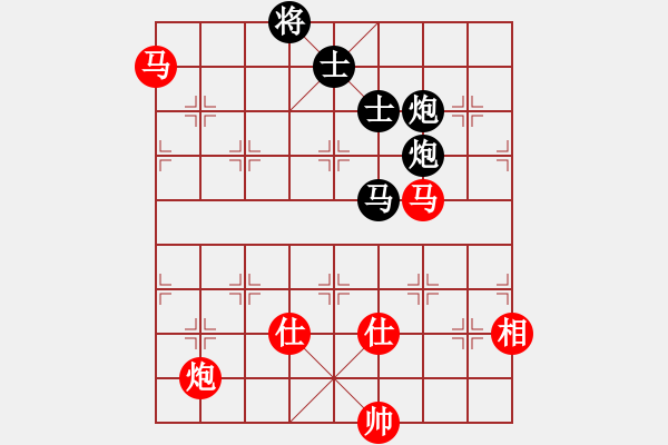 象棋棋譜圖片：6100局 C01-中炮七路馬對屏風(fēng)馬-天天AI選手 紅先和 小蟲引擎23層 - 步數(shù)：110 