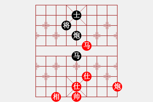 象棋棋譜圖片：6100局 C01-中炮七路馬對屏風(fēng)馬-天天AI選手 紅先和 小蟲引擎23層 - 步數(shù)：190 