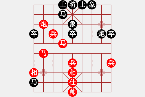 象棋棋譜圖片：名劍沈勝衣(9級(jí))-和-輸棋不急騷(3段) - 步數(shù)：60 