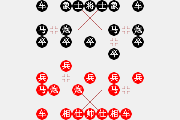 象棋棋譜圖片：高5棋圣.小超[2875770170] -VS- 象棋臺(tái)風(fēng)擺擂[7677133] - 步數(shù)：10 