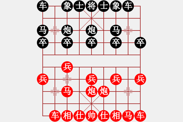 象棋棋譜圖片：我的太陽(yáng)[1792555975] -VS- 【中】九煞魔君[609092485] - 步數(shù)：10 