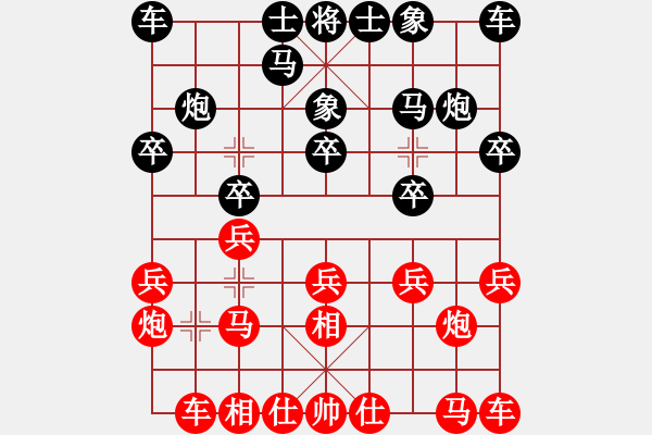 象棋棋譜圖片：大師群樺VS星海忙亂(2013-2-6) - 步數(shù)：10 