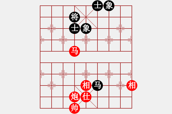 象棋棋譜圖片：馬炮仕相全破馬士象全 - 步數(shù)：19 