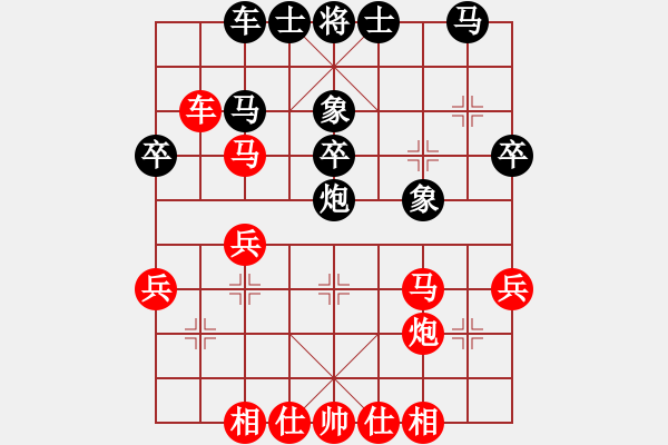 象棋棋譜圖片：1403220158 喧退 vs GT-N7102 - 步數(shù)：30 