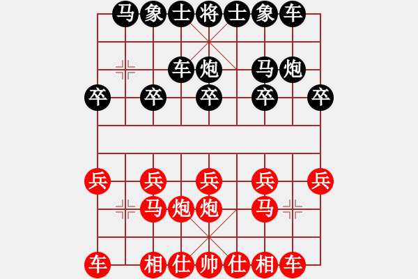 象棋棋譜圖片：冬雪的東天(9級(jí))-負(fù)-想要你老將(5段) - 步數(shù)：10 