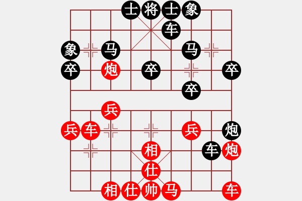 象棋棋譜圖片：高歌[1106571213] -VS- 橫才俊儒[292832991] - 步數(shù)：26 