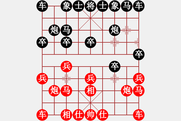 象棋棋譜圖片：急中生痔(7段)-負(fù)-瘦西湖(8段) - 步數(shù)：10 