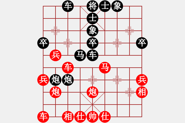 象棋棋譜圖片：bbboy002(5r)-勝-鐵路工人(5級(jí)) - 步數(shù)：40 