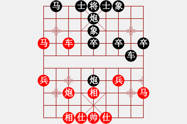 象棋棋譜圖片：北部灣(5段)-負-給男人洗卵(8段) - 步數(shù)：40 