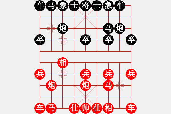 象棋棋譜圖片：馬路殺AkE.阿曼 后勝 棋灘猛將 - 步數(shù)：10 