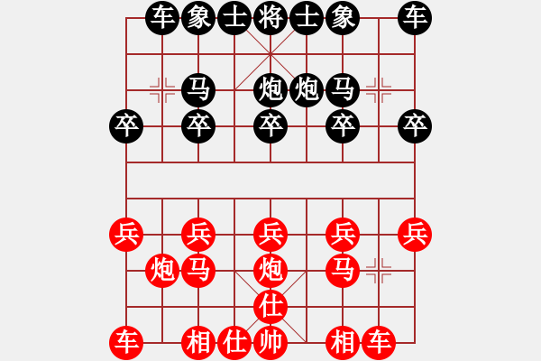 象棋棋譜圖片：魔法學(xué)徒 負(fù) 丿勾引爺灬sorry、請(qǐng) - 步數(shù)：10 