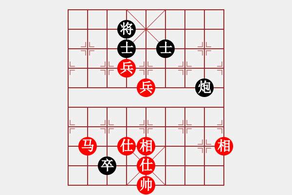 象棋棋譜圖片：fuhaoaaaaa(5段)-勝-棋奇妙手(8段) - 步數(shù)：170 