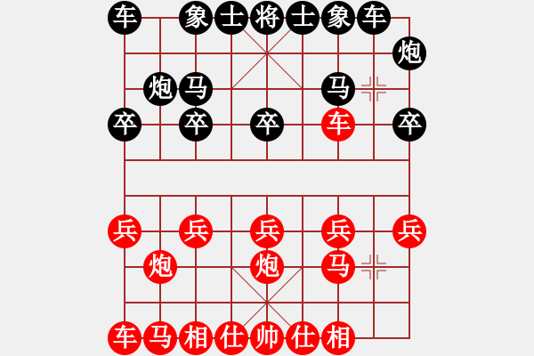 象棋棋譜圖片：我是探花郎(5f)-勝-青島藍(lán)天(3弦) - 步數(shù)：10 