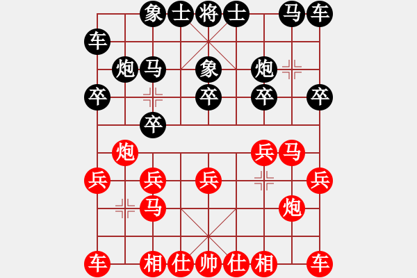 象棋棋譜圖片：山西實(shí)名聯(lián)盟 壽陽玉麒麟 先勝 百花-令狐沖 - 步數(shù)：10 