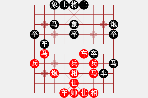 象棋棋譜圖片：劉軍軍(2段)-負(fù)-初探五七炮(5段) - 步數(shù)：40 