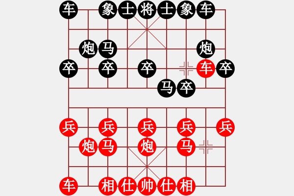 象棋棋谱图片：陕西党国蕾(7段)-负-男人真命苦(日帅) - 步数：10 