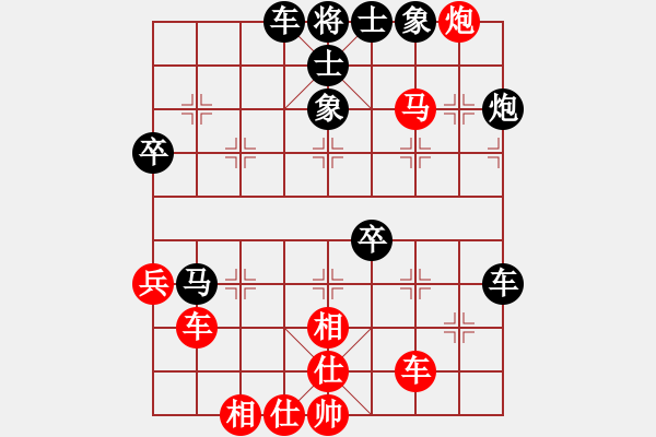 象棋棋譜圖片：分紅比例符合技術(shù)開 勝 師傅 - 步數(shù)：50 