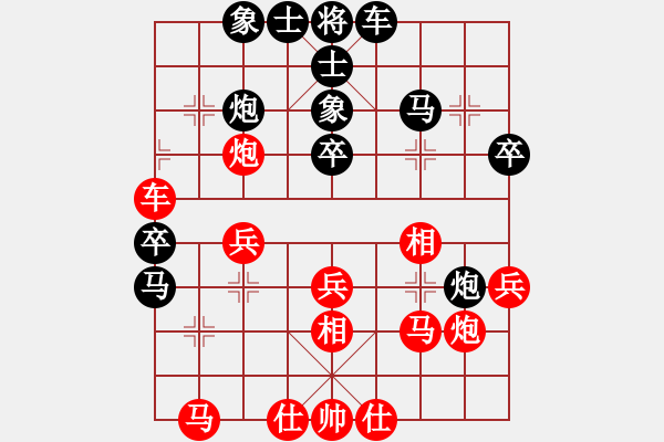 象棋棋譜圖片：彩霸周小平(8段)-和-陪女兒睡覺(7段) - 步數(shù)：30 